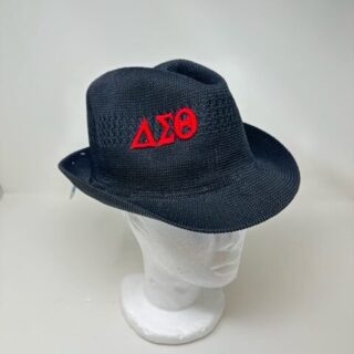 MA32 Black Fedora with Red DST Symbols