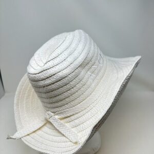 RN755 White Rennaissance Hat with White DST Symbols