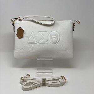 #8623 White clutch with white DST symbols